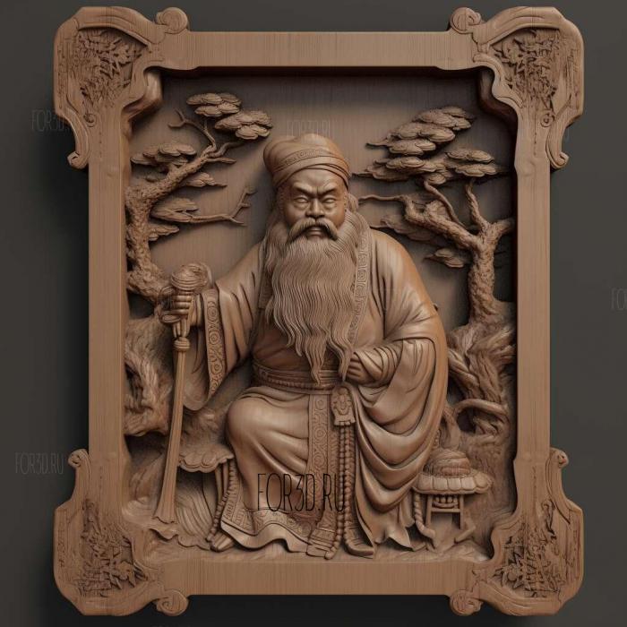 hu tao 3d model 4 stl model for CNC